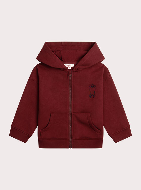 Felpa rossa  XOJOJOH2 / 25W902E1JGHF529