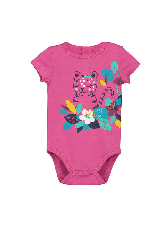 Body maniche corte neonata FEFIBODPAN / 19SH13I5BDL712