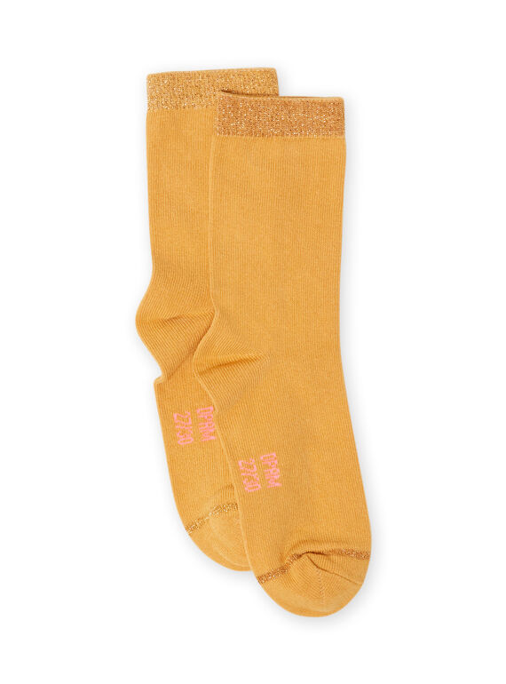 Calze senape bambina MYAJOCHO1 / 21WI0118SOQB106