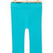 Leggings stretch blu turchese neonata