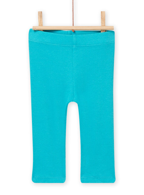 Leggings stretch blu turchese neonata NYIJOLEG2 / 22SI0963CAL202