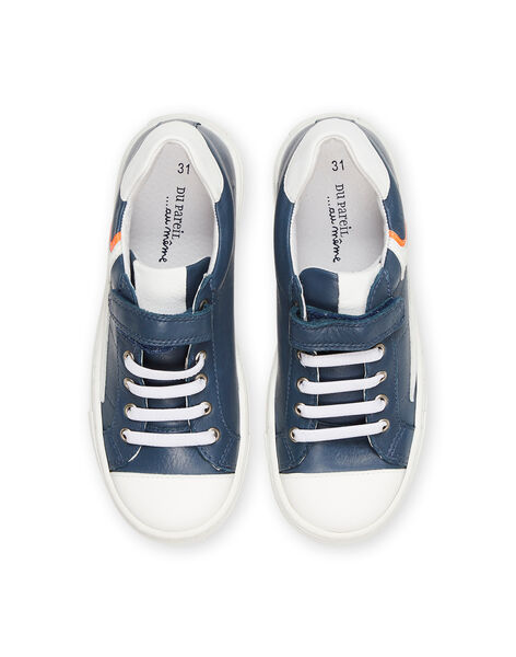 Sneakers in pelle navy ROBASNEON / 23KK3623D3F070