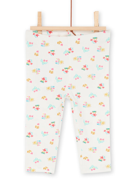 Leggings ecrù neonata LYIVERLEG / 21SI09Q1CAL001