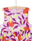 Abito lavanda con stampa a fiori RANEOROB1 / 23S901O4ROB326