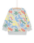 Felpa con stampa geometrica ROMIXSWE5 / 23S902S4SWEC233