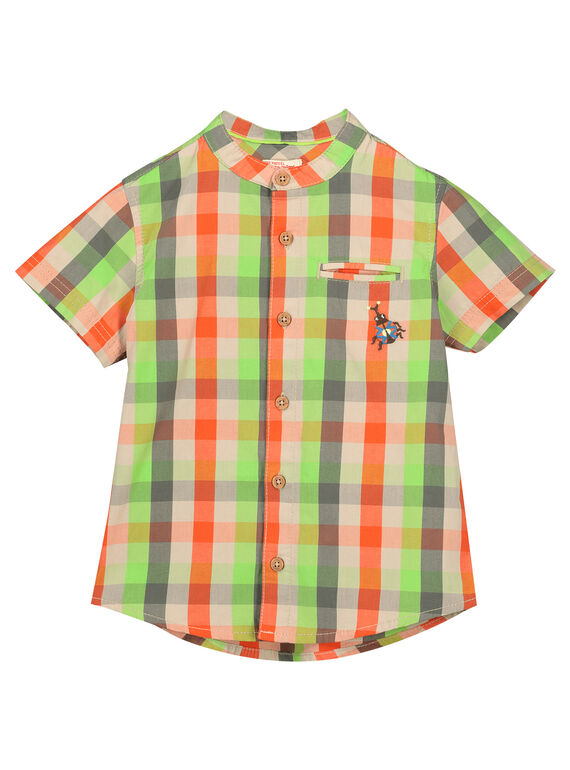 Camicia bambino a quadri FOYECHEM / 19S902M1CHM603