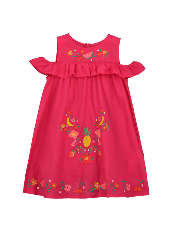 Abito a trapezio bambina FAYEROB3 / 19S901M2ROB304