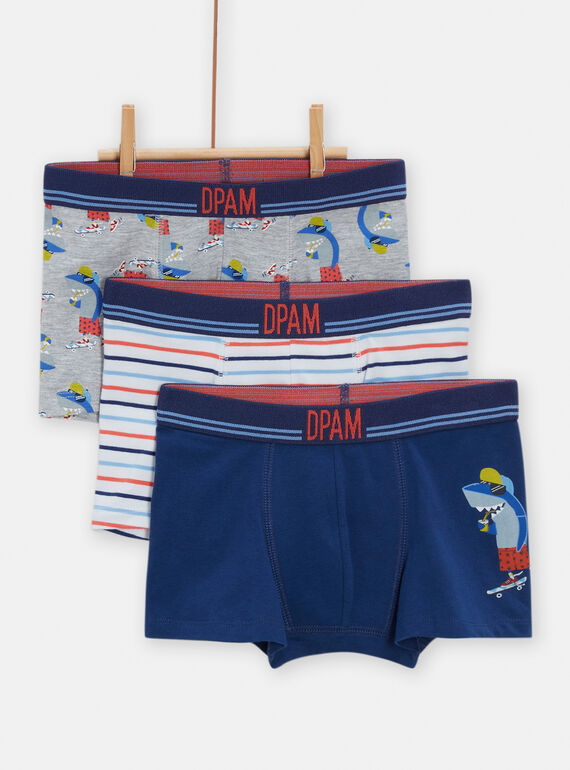 Set 3 parigamba multicolore abbinati bambino TEGOBOXREQ / 24SH1265BOX000