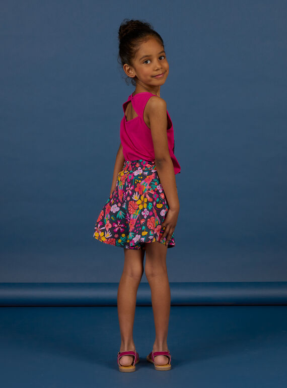 Shorts multicolore bambina NAWASHORT1 / 22S901V2SHOC211
