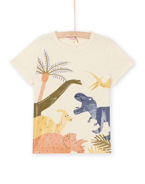 T-shirt con stampa dinosauri in jelly print ROMAGTI4 / 23S902T2TMCA002