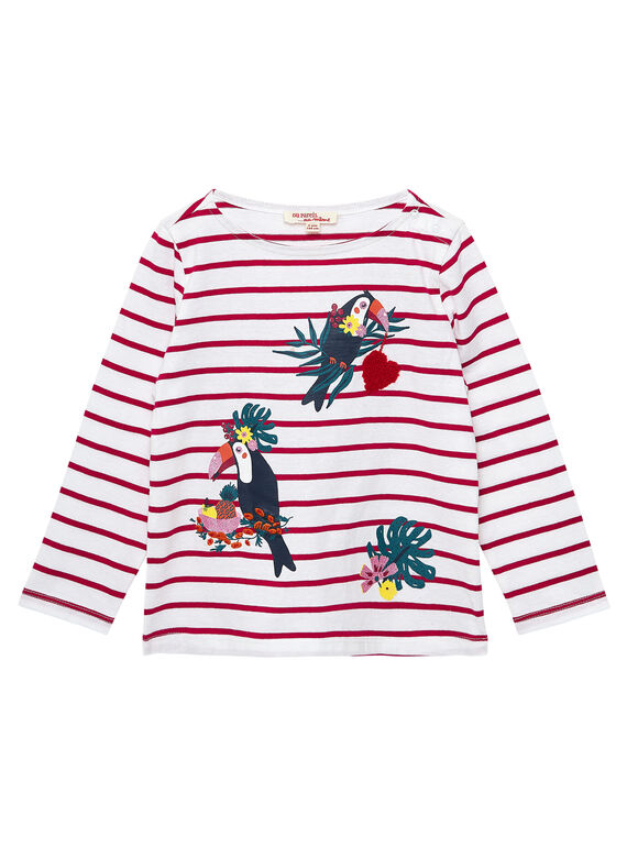 T-Shirt Maniche Lunghe Ecrù JACLOTEE1 / 20S90111TML001