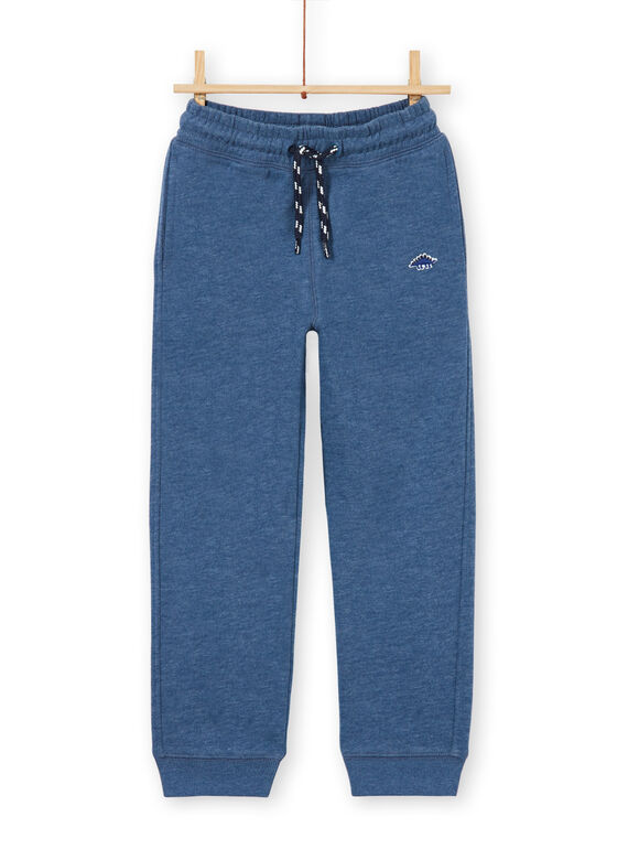 Pantaloni sportivi - bambino - blu melange LOJOJOB3 / 21S90243JGB222