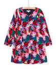 Abito con stampa tropicale RANAUROB1 / 23S901N2ROB070