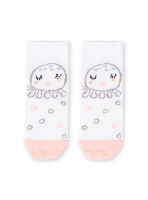 Calze bianche nascita bambina LOU2CHO1 / 21SF40I2SOQ000