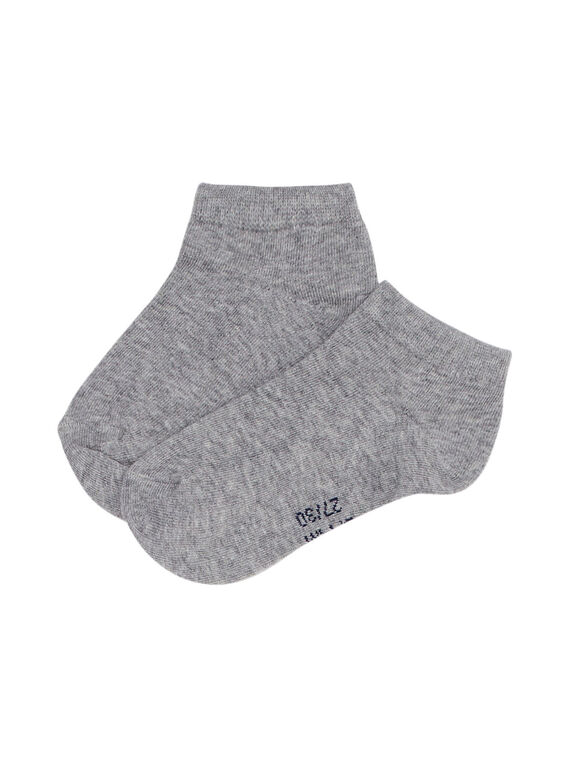 Calzini grigio chiaro unisex JYOESSOQ2 / 20SI0266SOQJ922