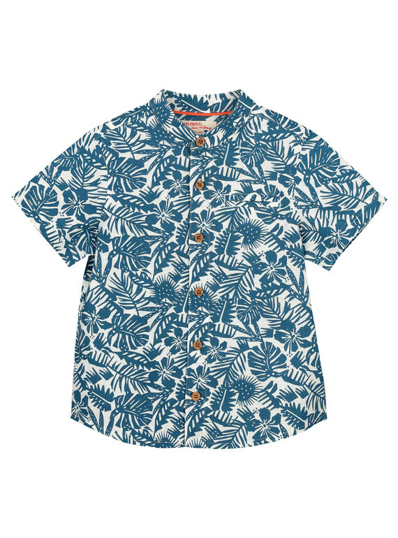 Camicia con stampa bambino FOCUCHEM / 19S902N1CHM001