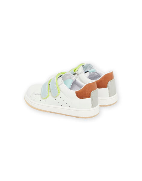 Sneakers bianche in pelle RUBASDAMO / 23KK3822D3F000
