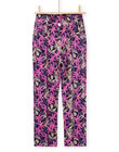 Pantaloni taglio morbido con stampa ed elastico in vita PAKAPANT / 22W901L1PANC211