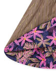 Gonna double face con stampa a fiori kaki PAKAJUP / 22W901L1JUPC211
