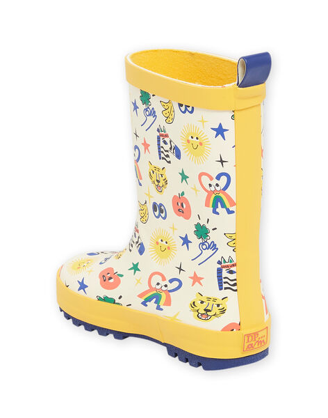 Stivali da pioggia fantasia motivo fantasia bambino NOPLUILUCKY / 22KK3663D0C080