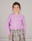 Cardigan in maglia effetto piume PARECAR3 / 22W901T3CAR320