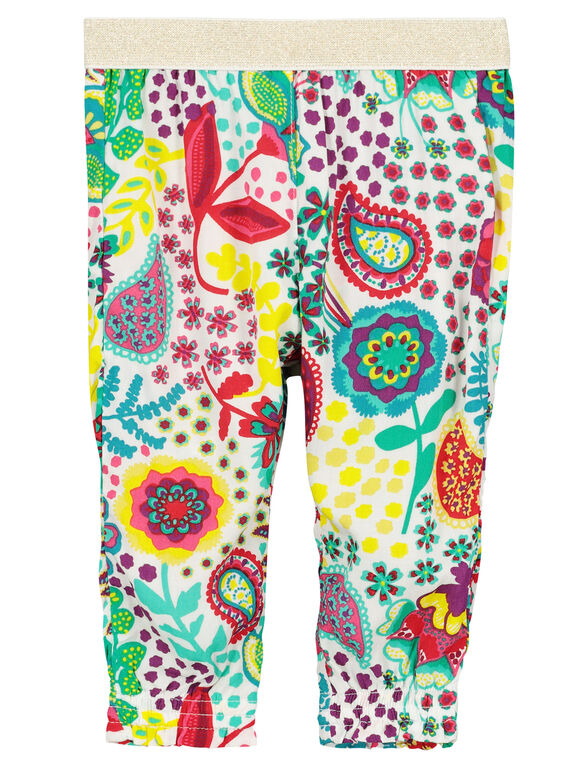 Pantaloni comfort con stampa neonata FICAPAN / 19SG09D1PAN000