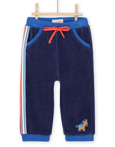 Pantaloni sportivi navy RUNAUPAN2 / 23SG10N2PAN622