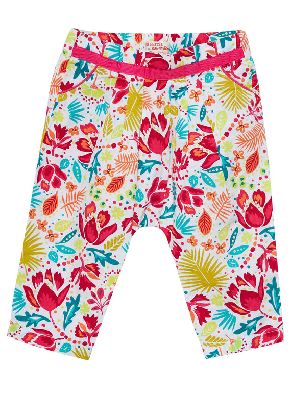 Pantaloni con stampa neonata JIBOPAN / 20SG09H1PAN000