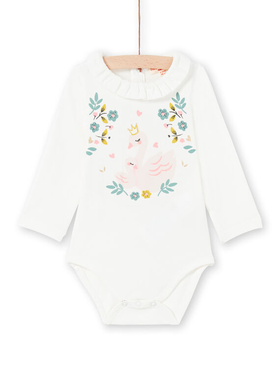 Body ecrù neonata MIKABOD / 21WG09I1BOD001
