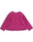 Baby girls' cardigan CIDOUCAR2 / 18SG09J2CAR706
