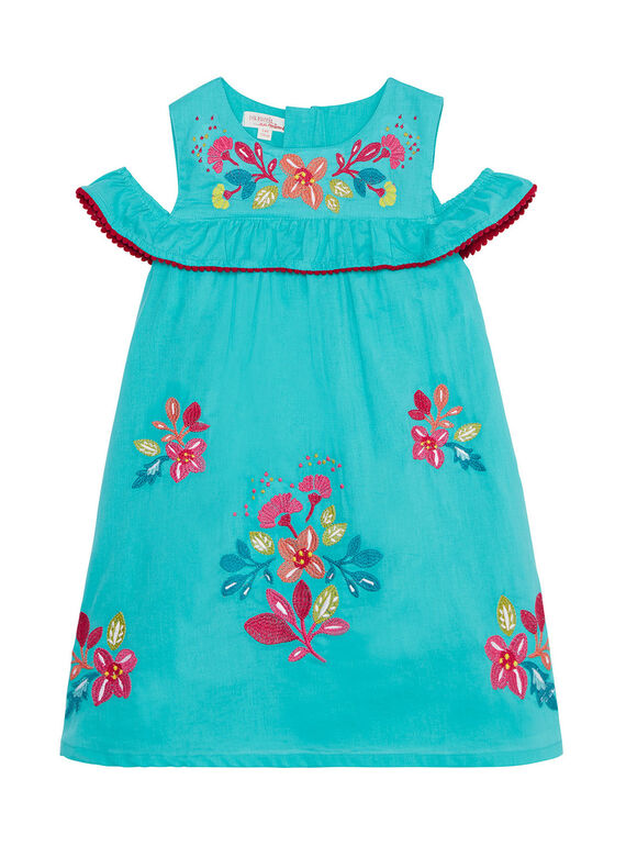 Abito ricamato con fiori JABOROB2 / 20S901H2ROB209