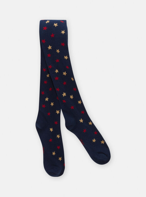 Collant navy bambina SYAWAYCOL / 23WI01T1COL070