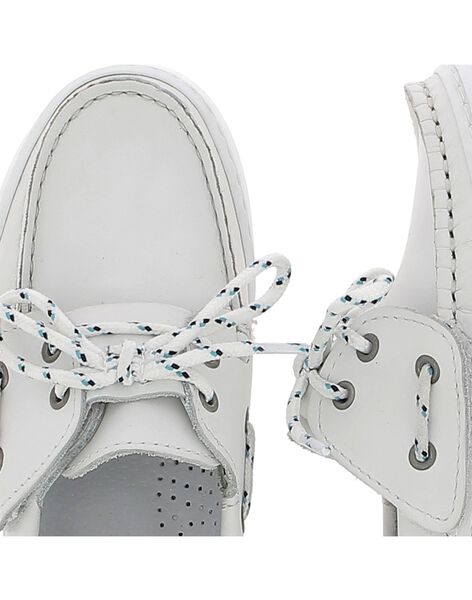 Boys' boat shoes CGBATVELAC / 18SK36W2D4N000