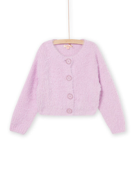 Cardigan in maglia effetto piume PARECAR3 / 22W901T3CAR320