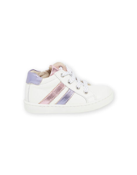 Sneakers alte in pelle RIBASMETAL / 23KK3721D3F000