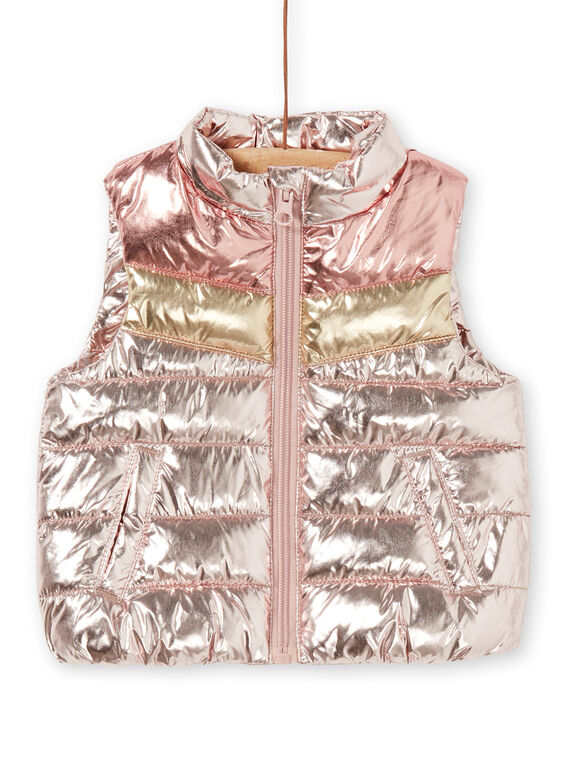Piumino ramato neonata LIROSDOUNEX / 21SG09R1D3EK007
