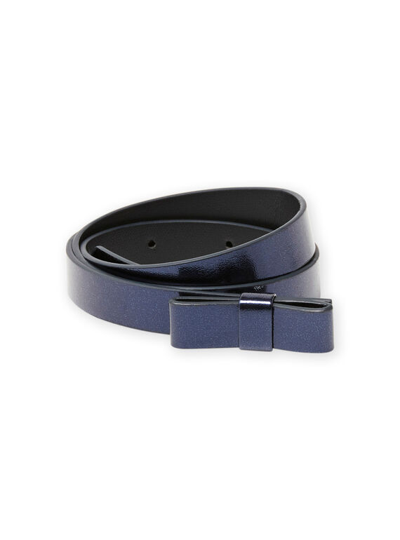 Cintura blu notte bambina MYAESBELT3 / 21WI01E2CEIC205