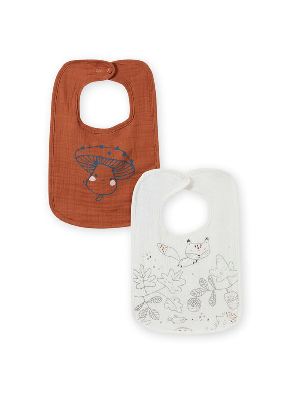 Set 2 bavaglini nascita unisex MOU1BAV1 / 21WF4243BAVI810