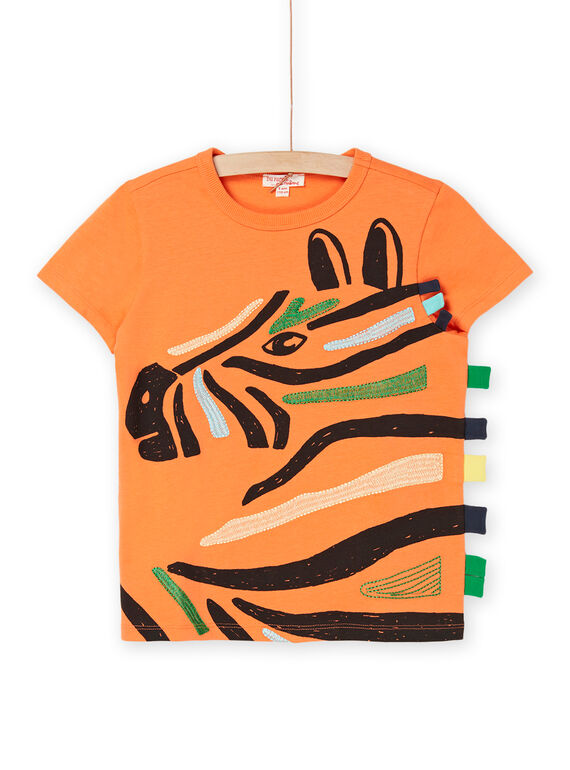 T-shirt con stampa zebrata ROJUNTI2 / 23S902U3TMCE400