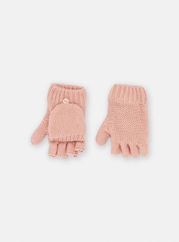 Mezziguanti-muffole rosa SYAJOGAN1 / 23WI0191GAN303