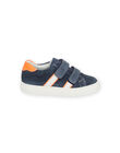 Sneakers blu con dettagli fluo bambino NOBASCOME / 22KK3633D3FC201