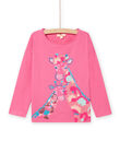 Dark rose T-SHIRT NAGATEE1 / 22S901O2TML313