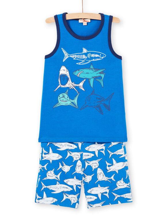 Completo da spiaggia blu bambino LOPLAENS4 / 21S902T2ENSC239