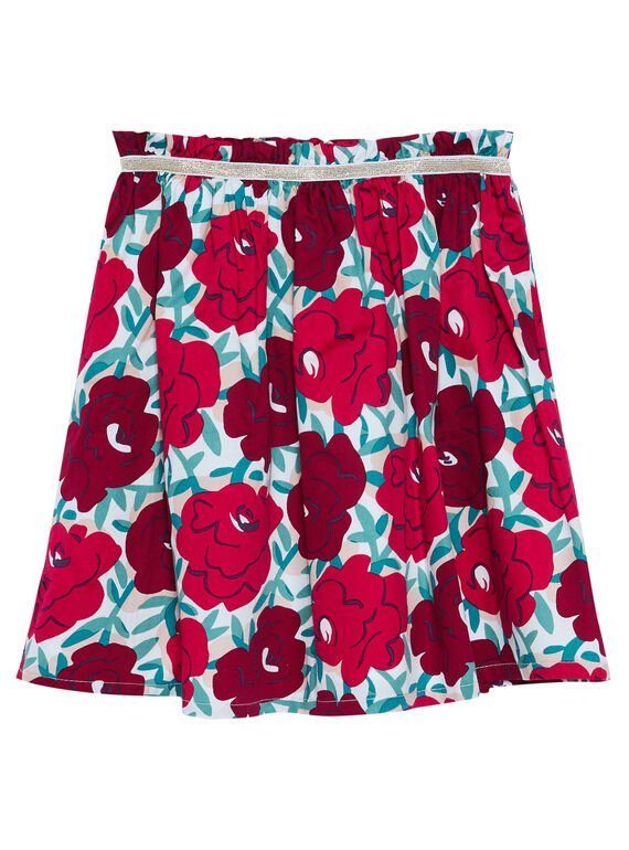 Gonna con stampa a fiori JAWEJUP2 / 20S90192JUP001