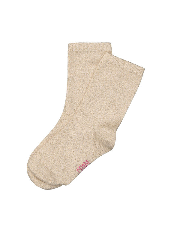 Calze con glitter bambina FYAJOCHO4B / 19SI0135SOQ099
