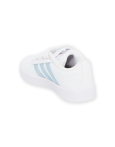 Sneakers ADIDAS bianche dettagli argentati bambina MAGW2341 / 21XK3541D35000