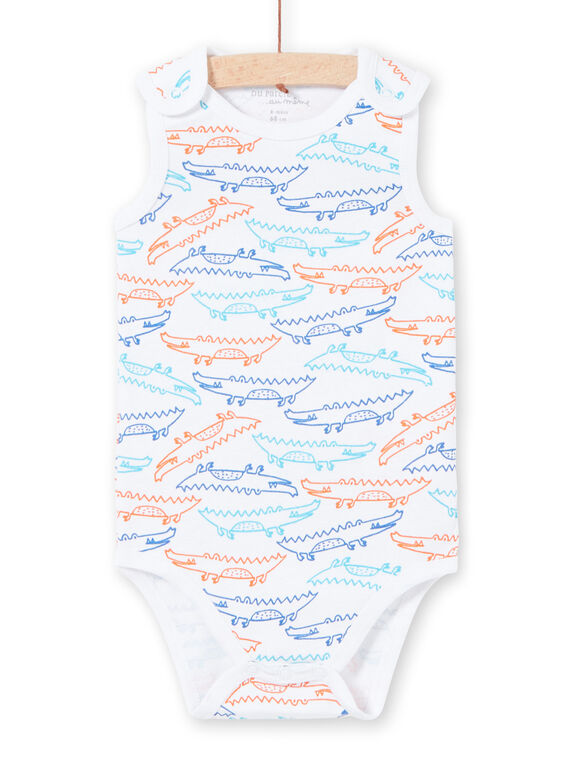 Body bianco con stampa neonato LEGABODCRO / 21SH14G3BDL000