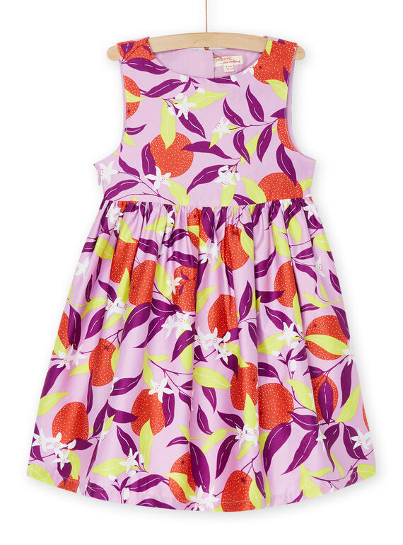 Abito lavanda con stampa a fiori RANEOROB1 / 23S901O4ROB326
