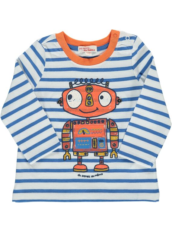 Baby boys' mask T-shirt DUBLETEE1 / 18WG1091TML099