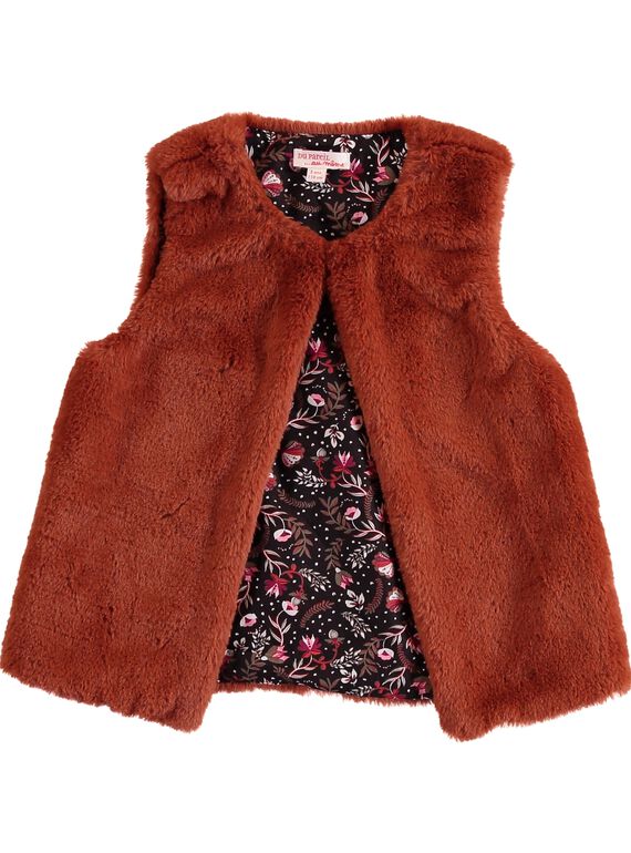 Gilet in finta pelliccia. GABRUCAR1 / 19W901K2CAR009